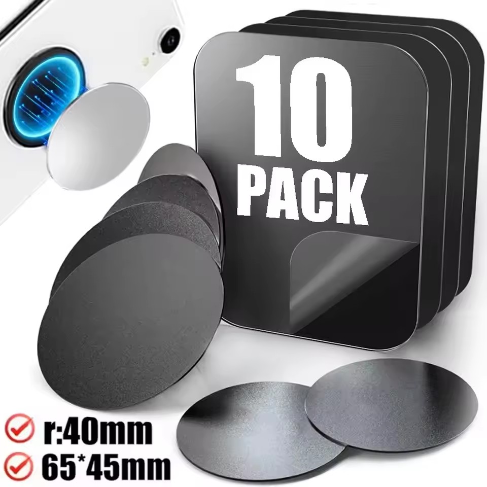 Phone Accessories Holder Car - 자석 차량용 휴대폰 거치대용 금속판, 얇은
