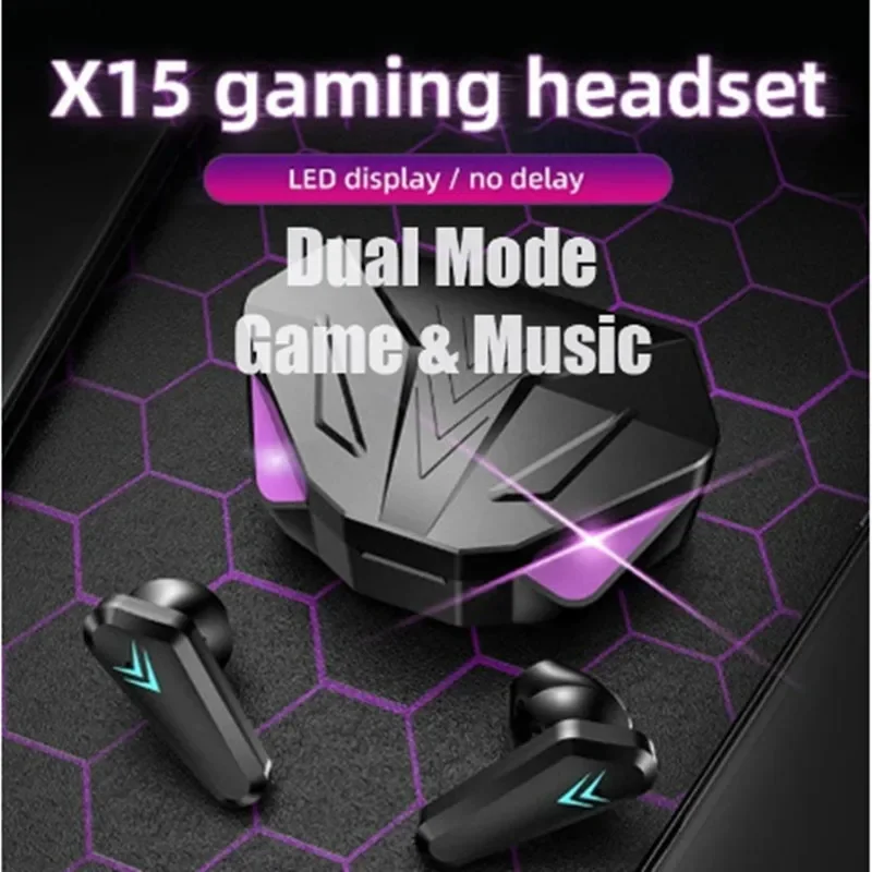 Phone Accessories Amazon - 새로운 X15 TWS 이어폰 Bluetooth 무선