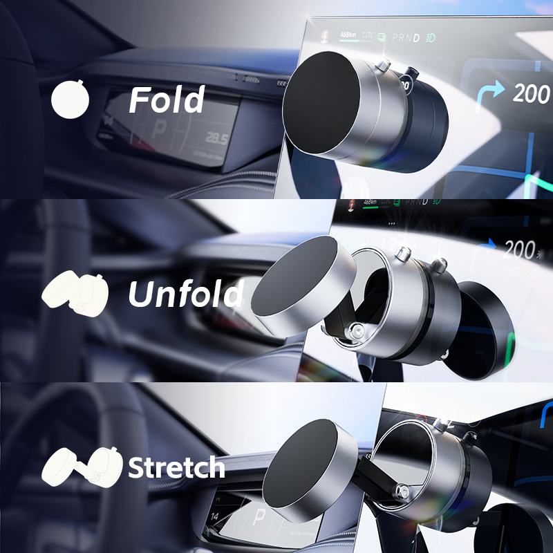 자석 휴대폰 거치대, 360도 회전 °   회전 및 접 - Phone Accessories Holder Car 리뷰 및 가격