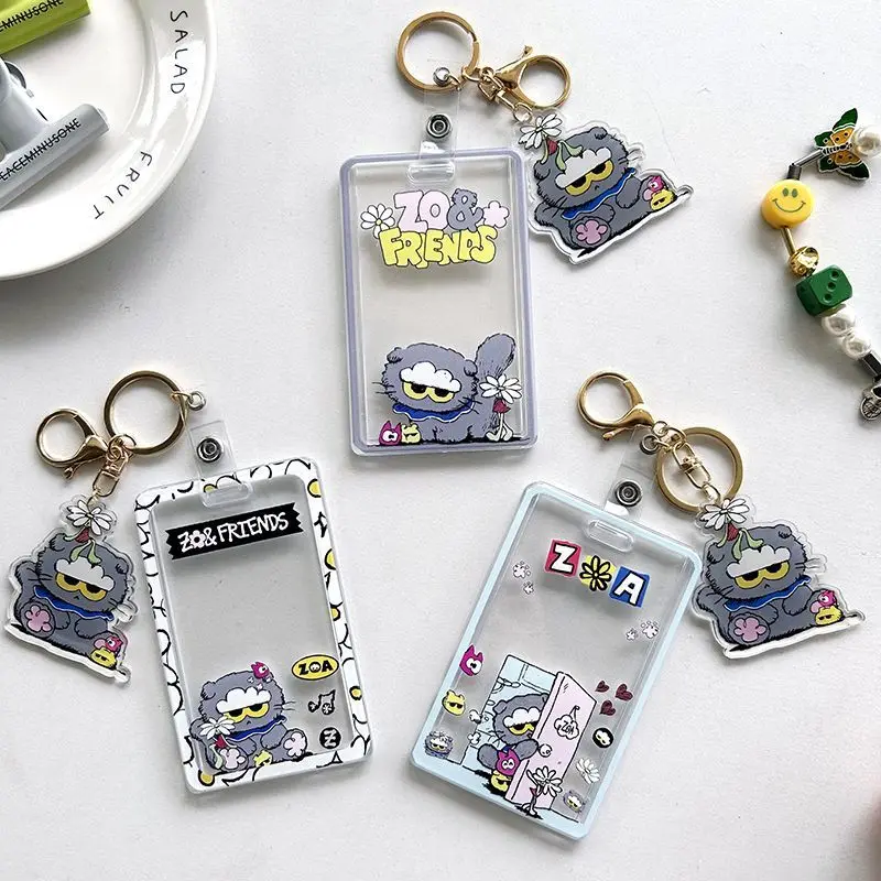 ZOA 만화 캐릭터 아크릴 포토카드 홀더 키링, 아이돌 - Phone Accessories Charms 리뷰 및 가격