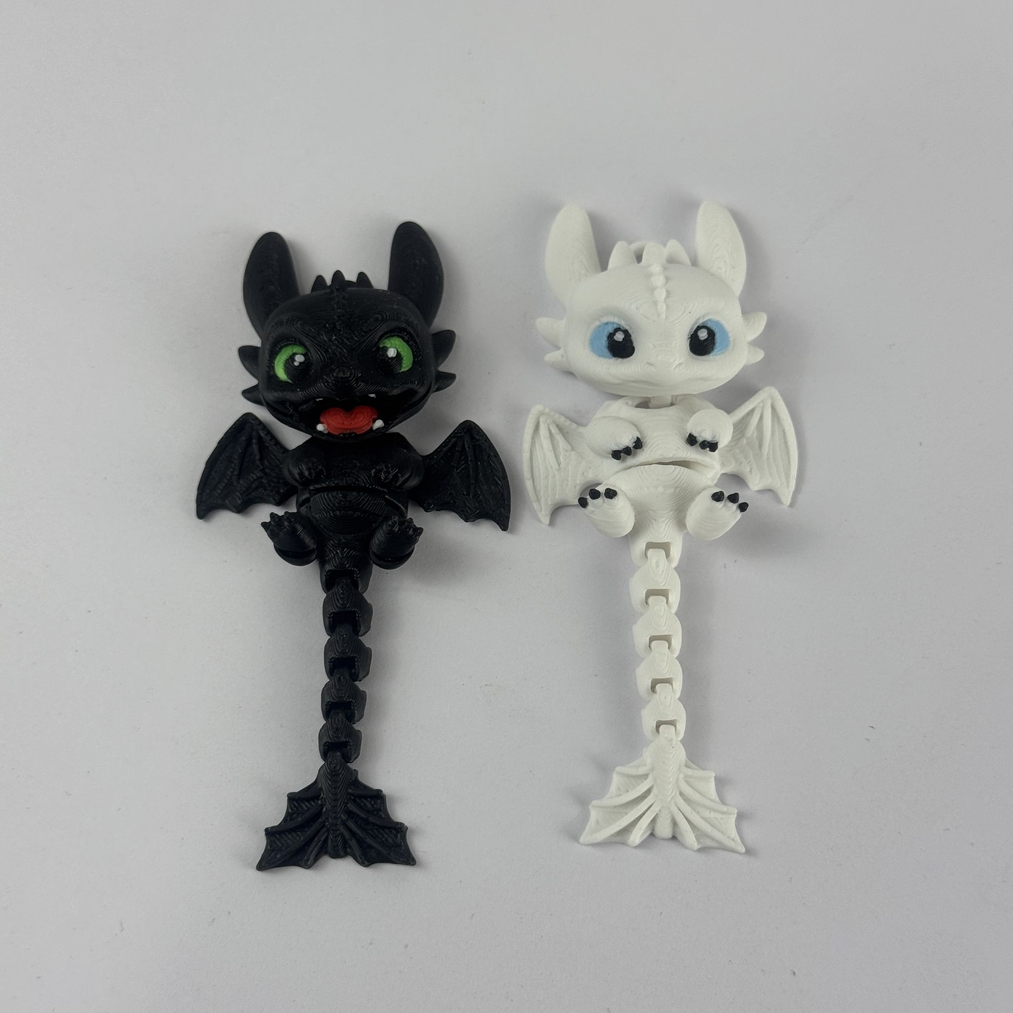 3D 프린팅 관절형 드래곤 펜던트 나이트 퓨리 라이트  - Phone Accessories Charms 리뷰 및 가격