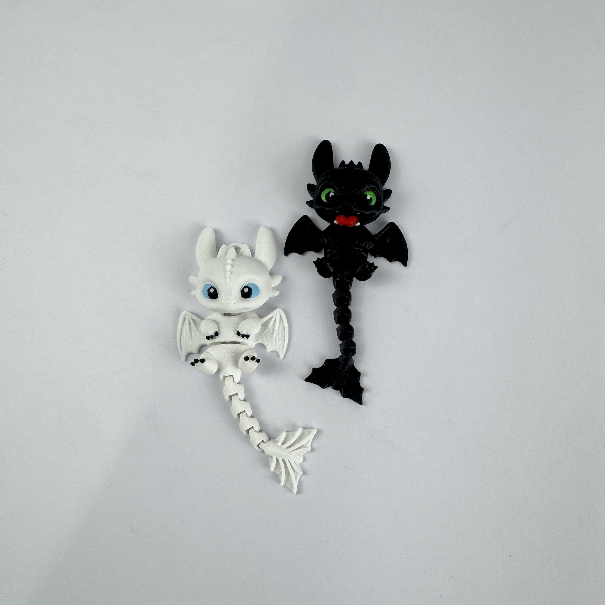 3D 프린팅 관절형 드래곤 펜던트 나이트 퓨리 라이트  - Phone Accessories Charms 리뷰 및 가격