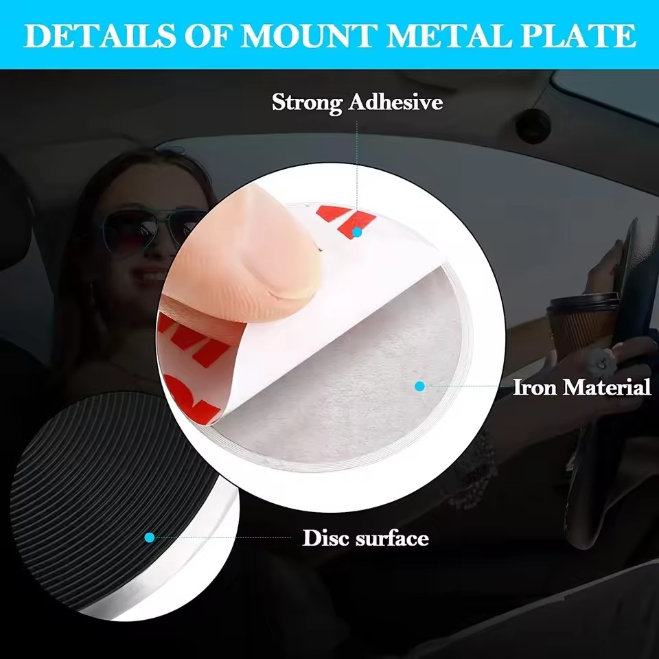 자석 차량용 휴대폰 거치대용 얇은 금속판 디스크, 자석 - Phone Accessories Holder Car 리뷰 및 가격