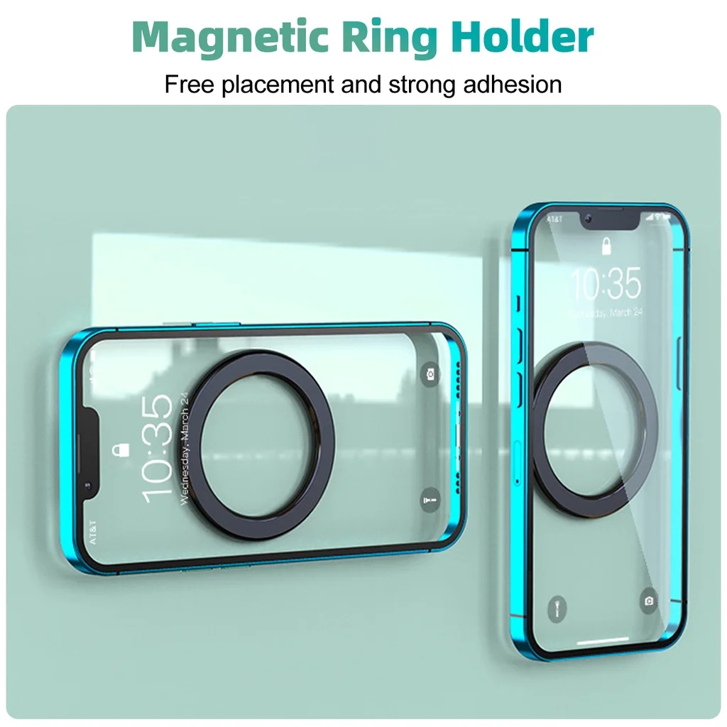 맥세이프 마그네틱 링 홀더 접착식 강력 자석 휴대폰 벽 - Phone Accessories Holder Car 리뷰 및 가격