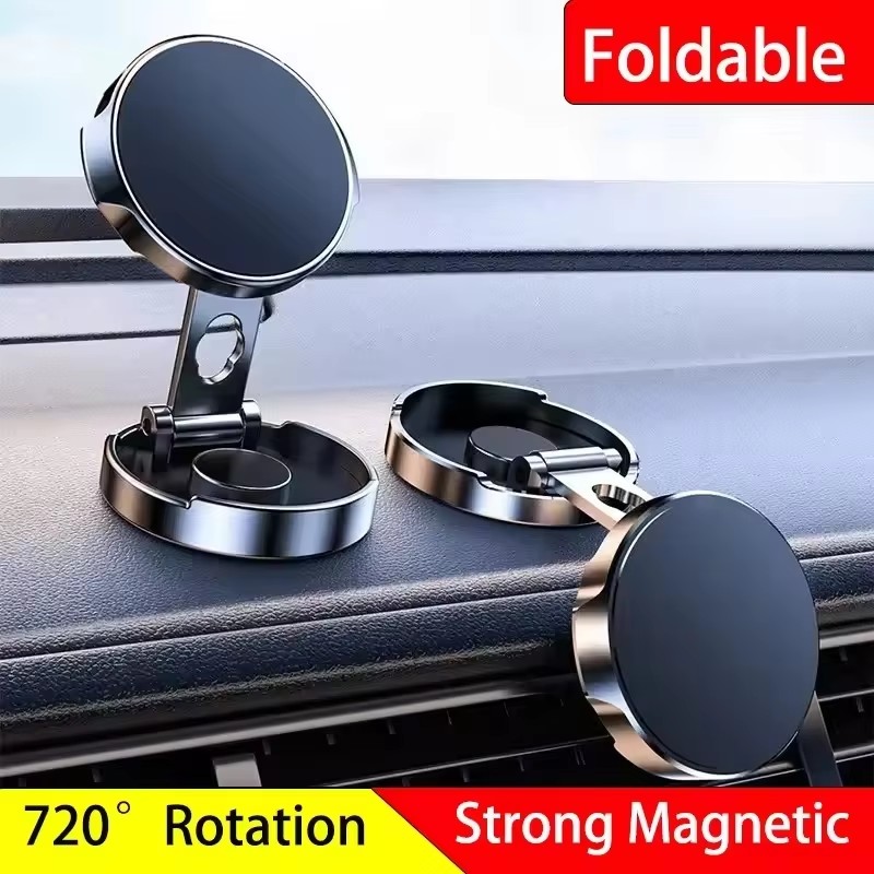 원형 접이식 자석 차량용 거치대 360도 회전 가능한  - Phone Accessories Holder Car 리뷰 및 가격