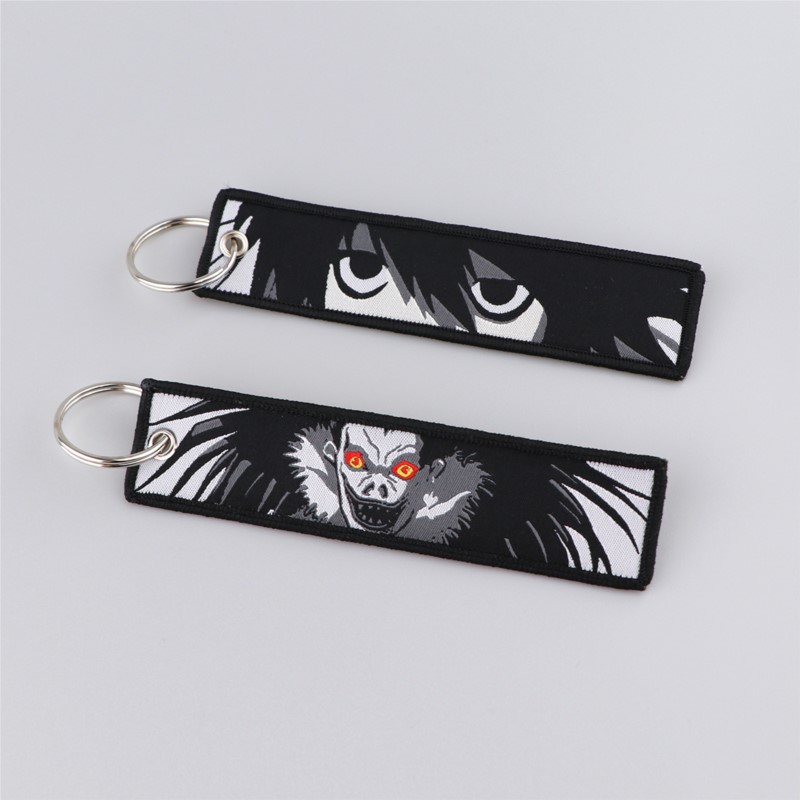 1개입 멋진 다크 미스터리 애니메이션 인물 자수 키 태 - Phone Accessories Charms 리뷰 및 가격