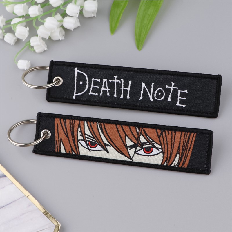 1개입 멋진 다크 미스터리 애니메이션 인물 자수 키 태 - Phone Accessories Charms 리뷰 및 가격